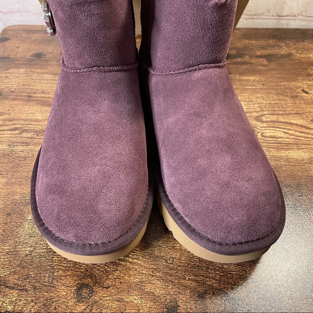 UGG Mini Bailey Button Gem Boots - NIB - Picture 10 of 12